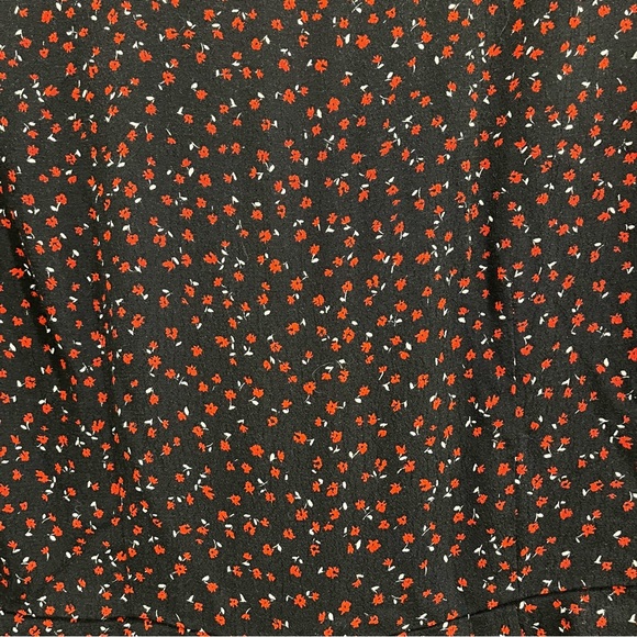 Zara black ditsy print romper - Picture 5 of 6